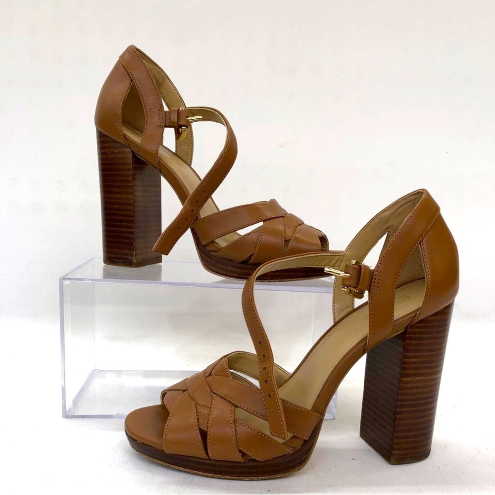 Michael Kors Platform Sandals Heels 6.5M